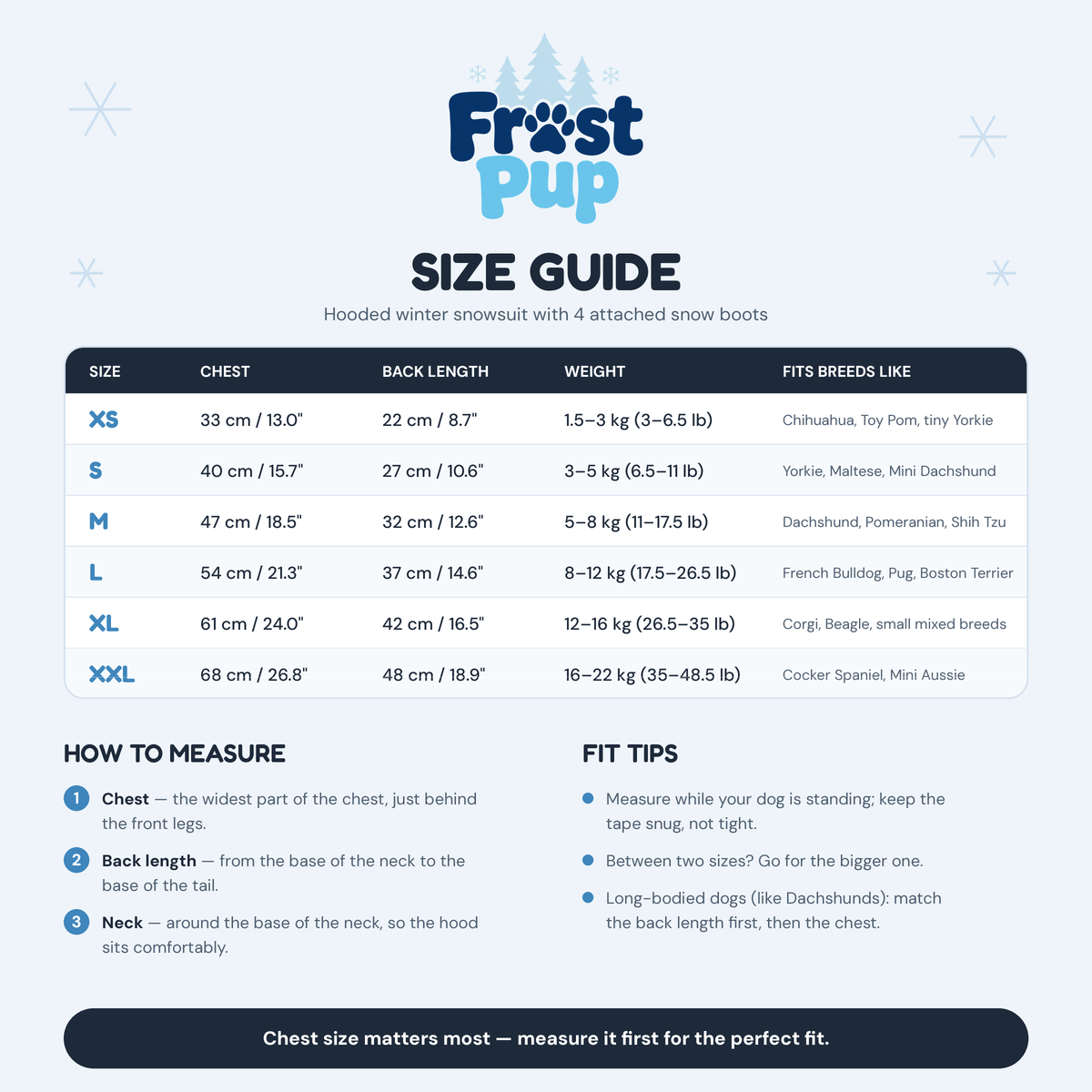 FrostPup™ Dog Winter Suit