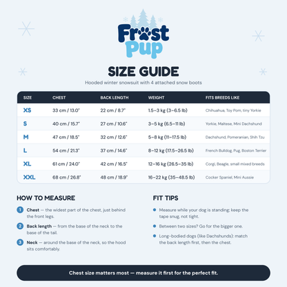FrostPup™ Dog Winter Suit