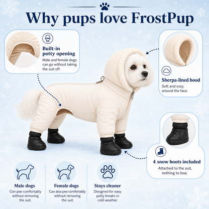 FrostPup™ Dog Winter Suit